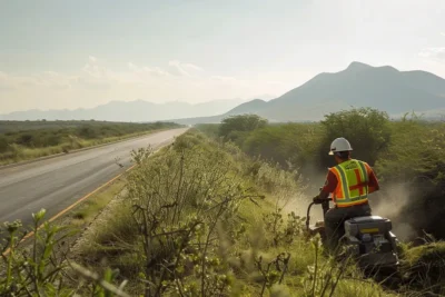 22Desbrozadoras para el mantenimiento de infraestructuras lineales carreteras lineas ferreas22