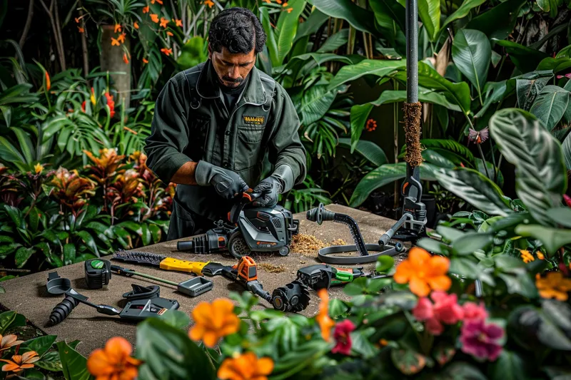 Como convertir tu desbrozadora en un multitool de jardineria