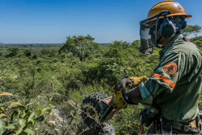 Desbrozadoras y el mantenimiento de barreras verdes y cortafuegos