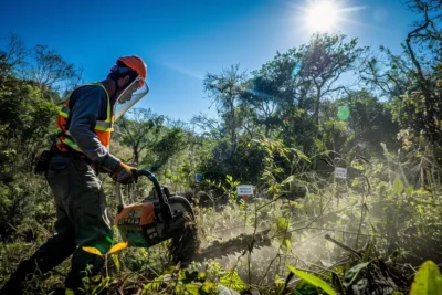 Desbrozadoras y la preparacion de espacios para la educacion ambiental y la interpretacion de la naturaleza