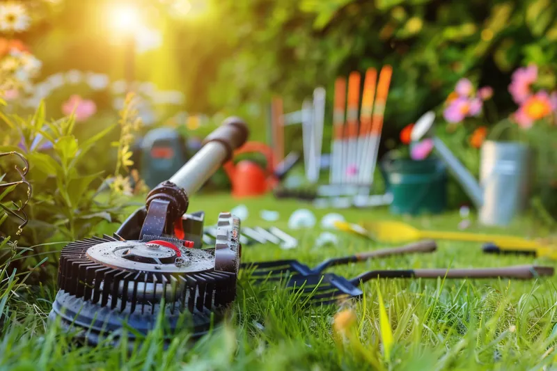 Preparar tu desbrozadora para la temporada de jardineria